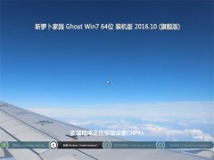 新萝卜家园GHOST WIN7 X64 快速装机版2016v10(永久激活)