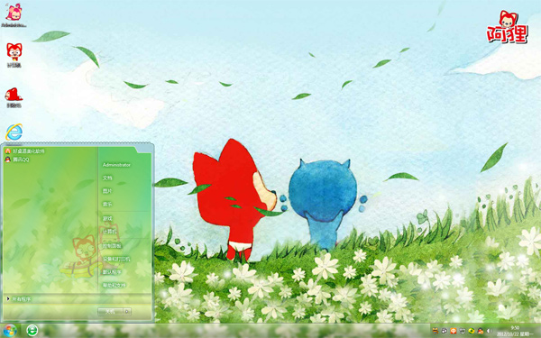 阿狸梦之城Win8壁纸下载