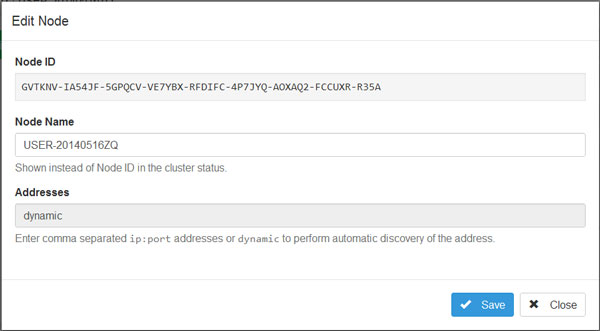 Syncthing(点对点文件同步工具) V0.8.15