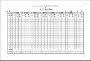 考勤表格款excel/word版本