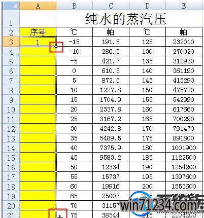 win7 的excel表格中要如何快速填充序号 win7 的excel表格中要如何快速填充序号